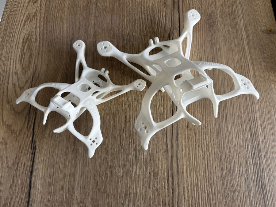 Tištěná kostra pětipalcového dronu z PETG
